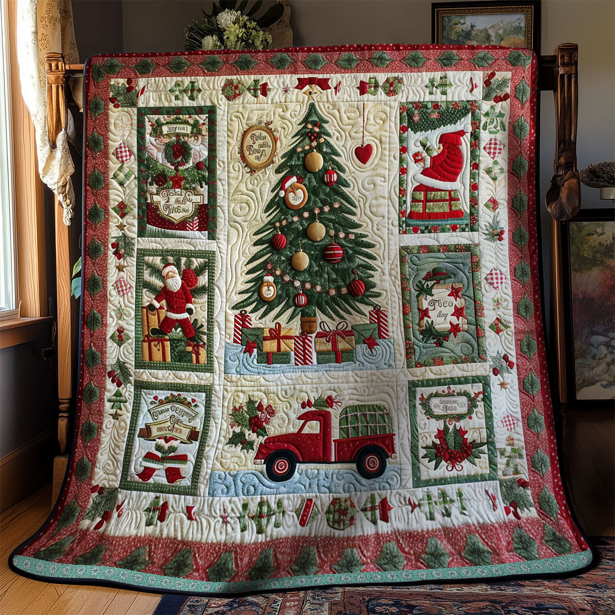 Christmas Joy WN1709023CL Quilt