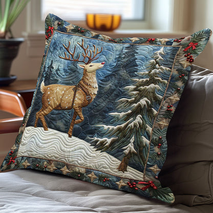 Christmas Rudolph WN2907053CL Pillow Case