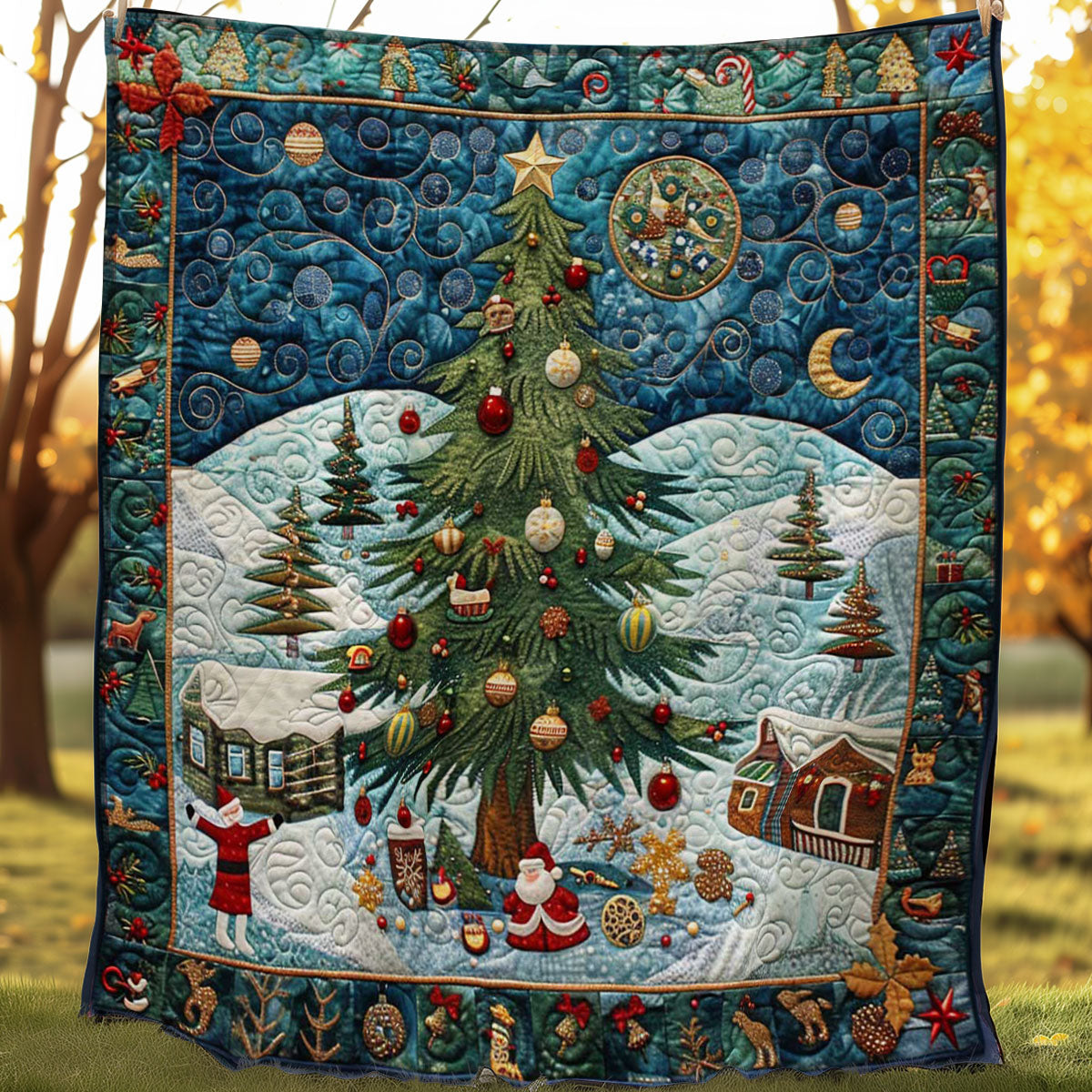 Christmas Tree WN2607015CL Quilt