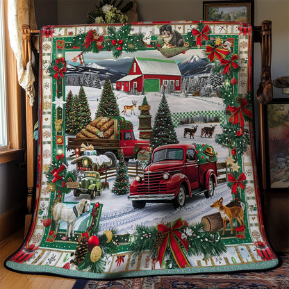 Christmas Truck Joy WN3008031CL Quilt