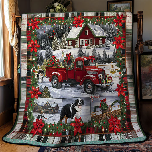 Christmas Truck Ride WN3008016CL Quilt