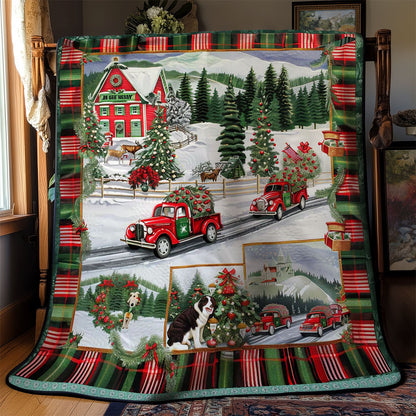 Christmas with Bernese WN3008017CL Quilt