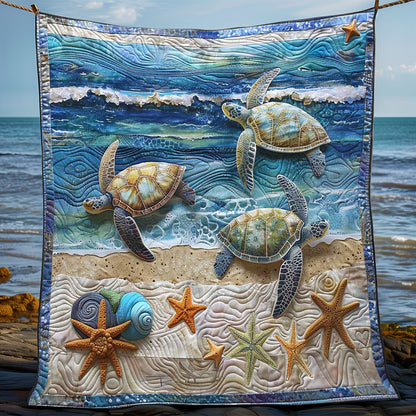 Coastal Turtle Cove WN1408105CL Quilt