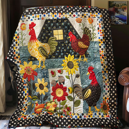 Colorful Chicken SR2208009CL Quilt