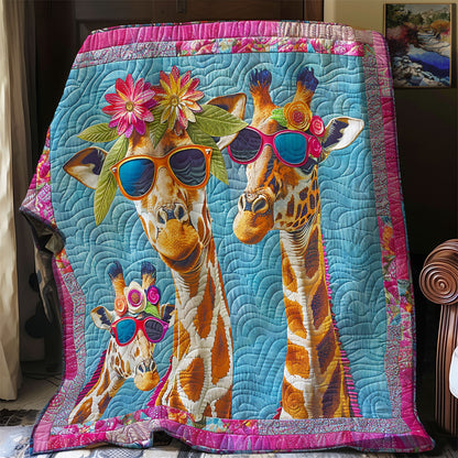 Colorful Giraffes SR2208052CL Quilt