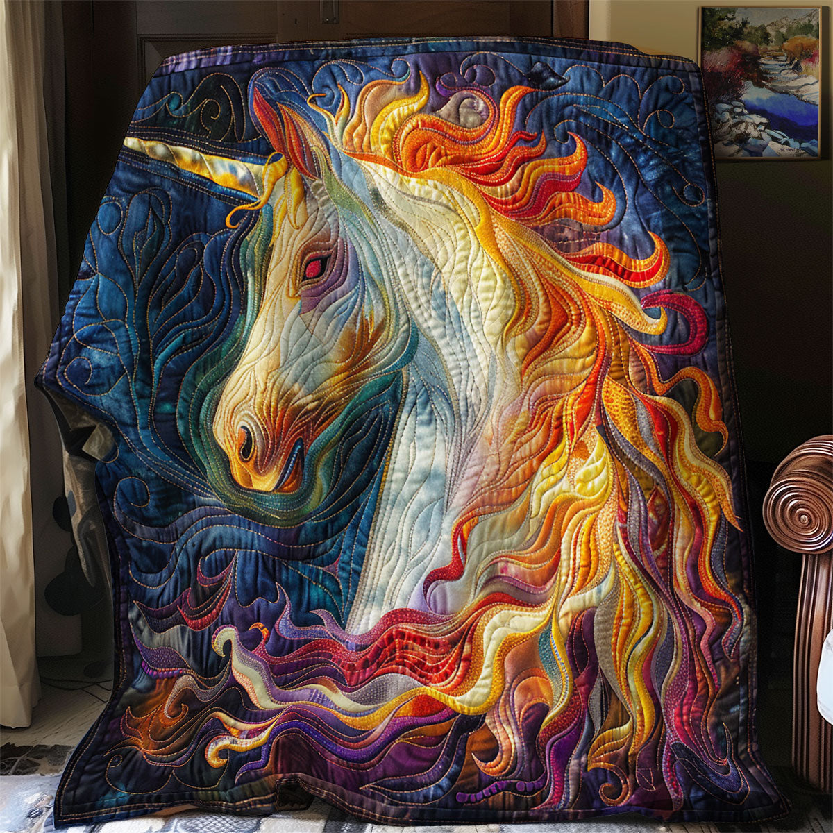 Colorful Horse SR2608030CL Quilt