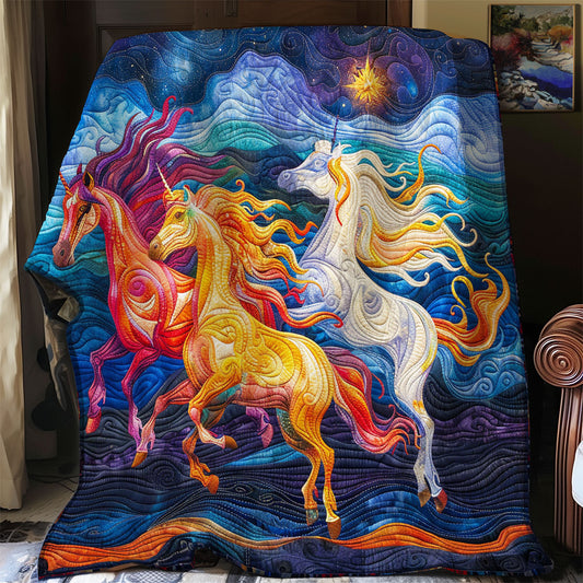 Colorful Running Horse SR2608020CL Quilt