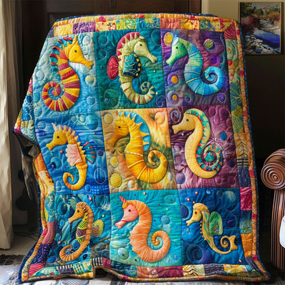 Colorful Seahorse SR1608044CL Quilt