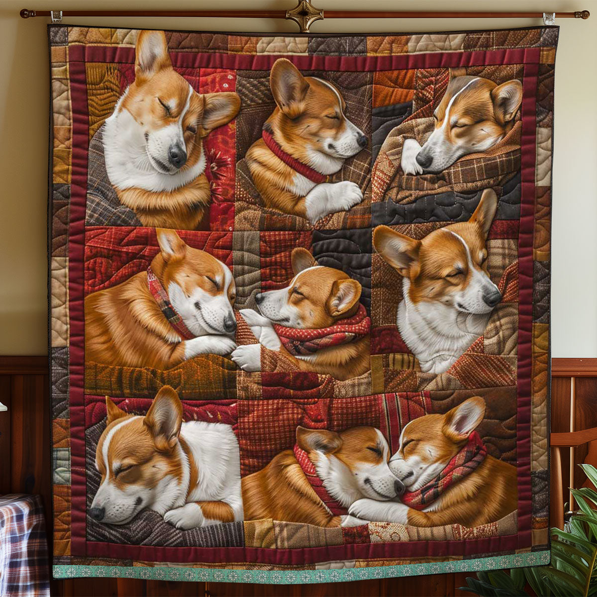 Corgi Cloud Comforter WN1209005CL Quilt