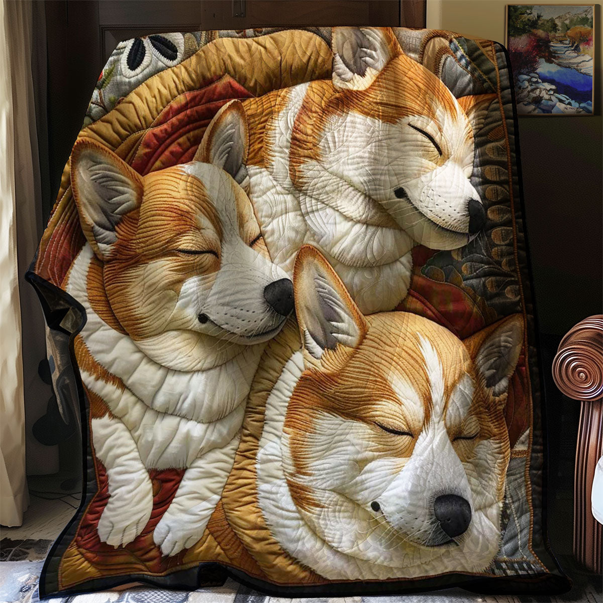 Corgi Comfort Cradle WN2808082CL Quilt