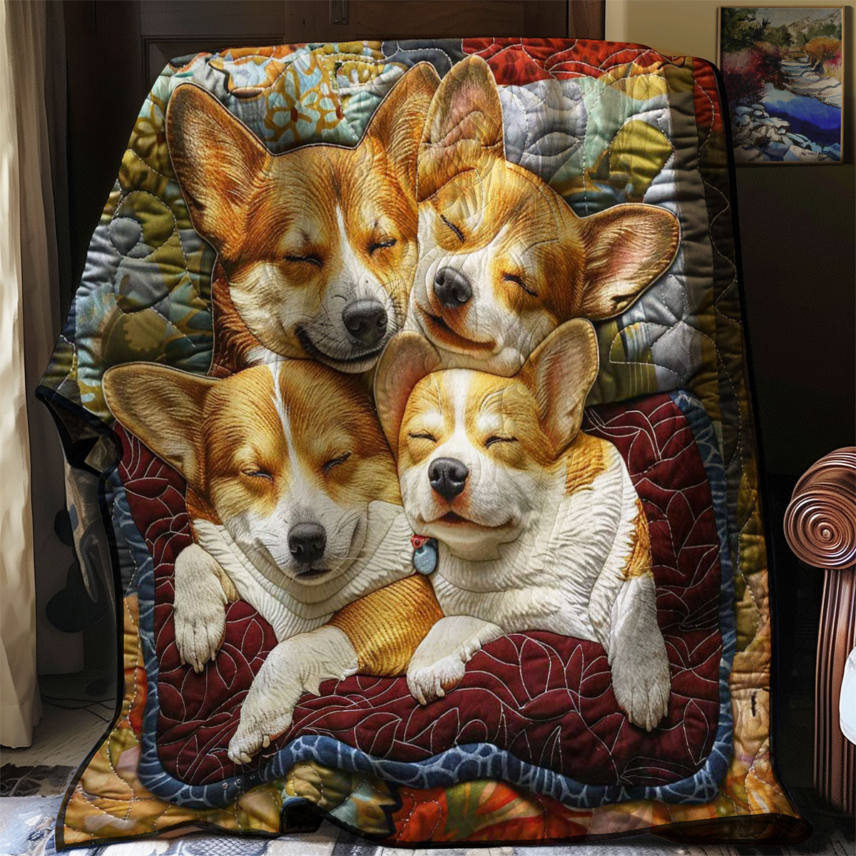 Corgi Comfort Nest WN2808064CL Quilt