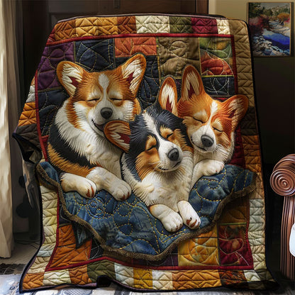 Corgi Cozy Hideaway WN2808079CL Quilt