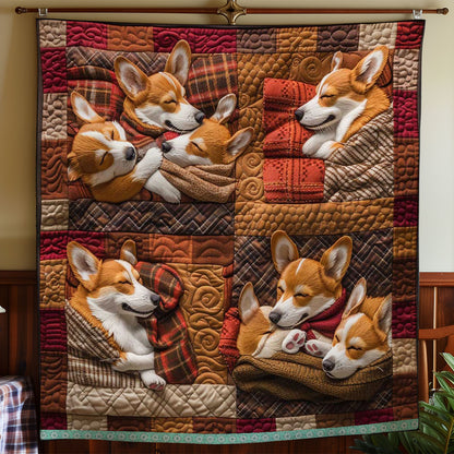 Corgi Cozy Nest WN1209035CL Quilt