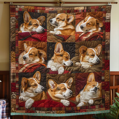 Corgi Warm Slumber WN1209006CL Quilt