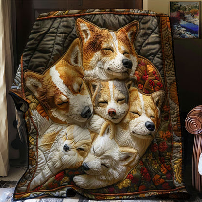 Corgi’s Blissful WN2808086CL Quilt