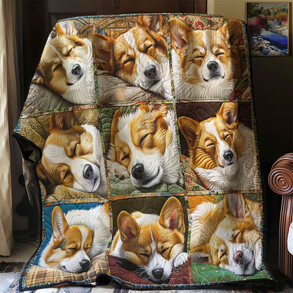 Corgi’s Happy Rest WN2808105CL Quilt