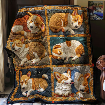 Corgi’s Serene Sleep WN2808096CL Quilt