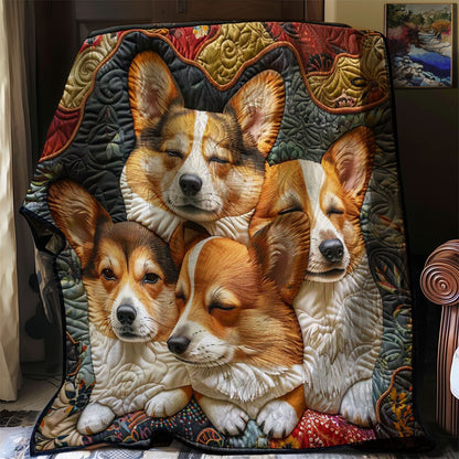 Corgi’s Sleepy Sanctuary WN2808067CL Quilt