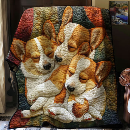 Corgi’s Soft Nest WN2808085CL Quilt