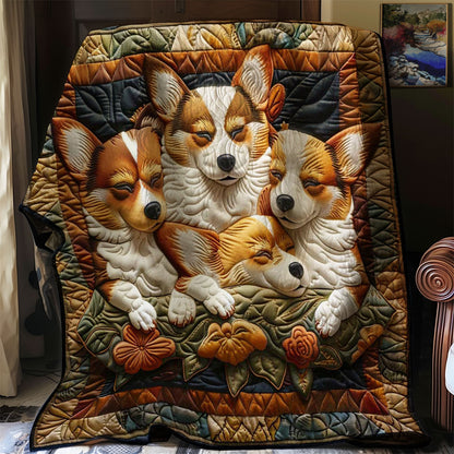 Corgi’s Soft Snuggle Spot WN2808088CL Quilt