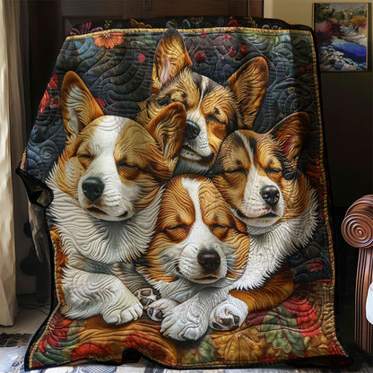 Corgi’s Warm Snuggle WN2808081CL Quilt