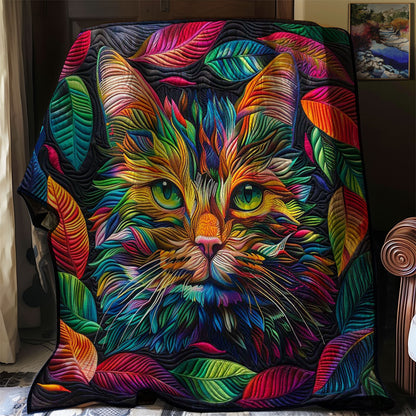 Cosmic Cat Art WN2808045CL Quilt