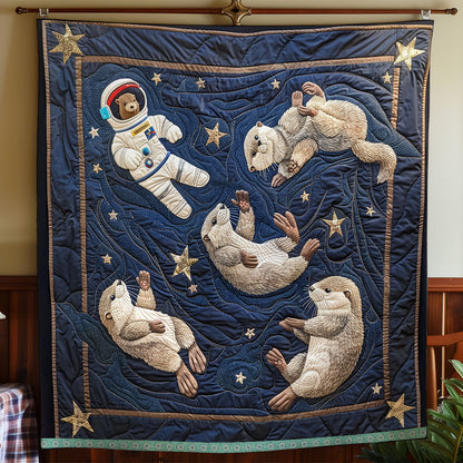Cosmic Otter Explorers WN0909065CL Quilt