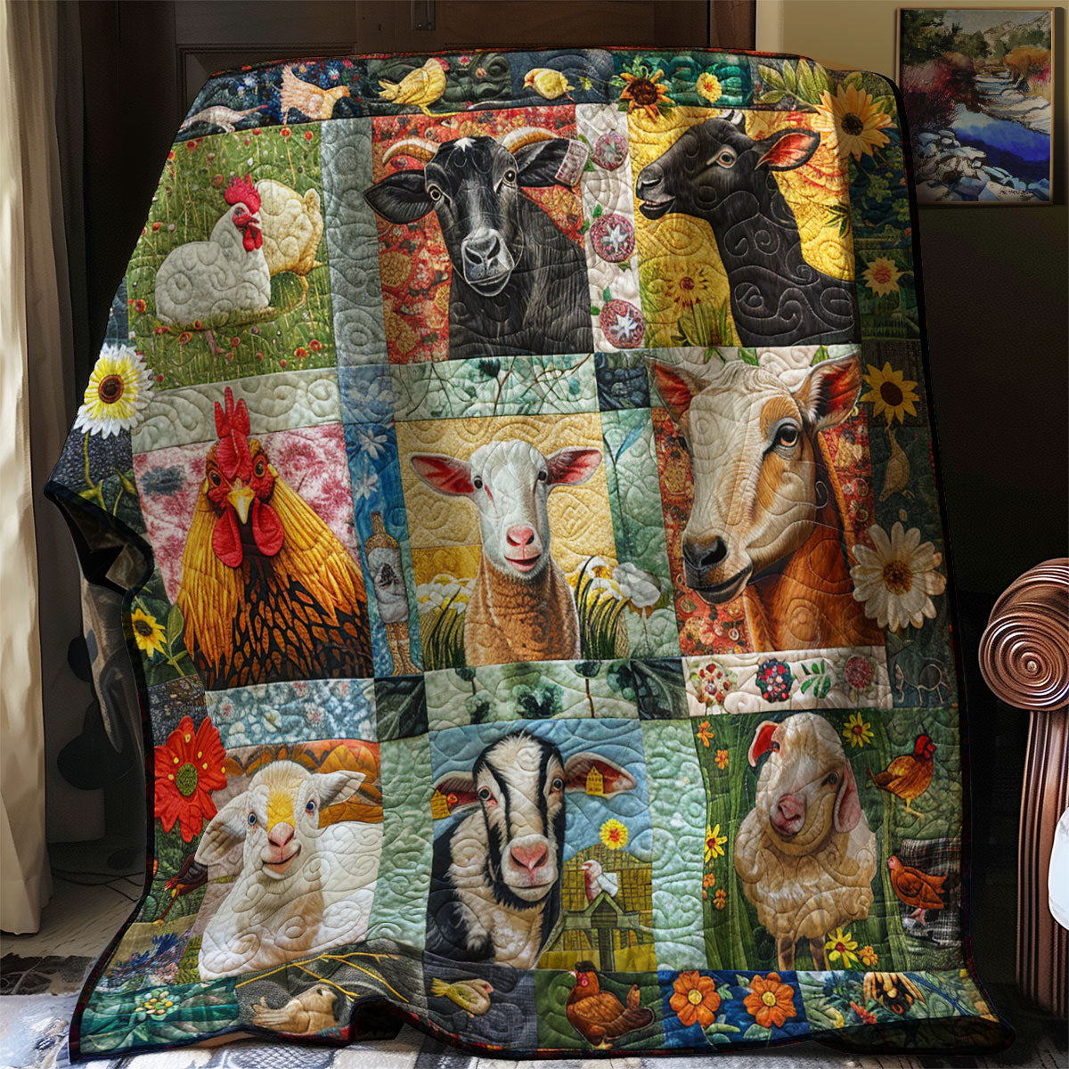 Country Farmstead WN2208093CL Quilt