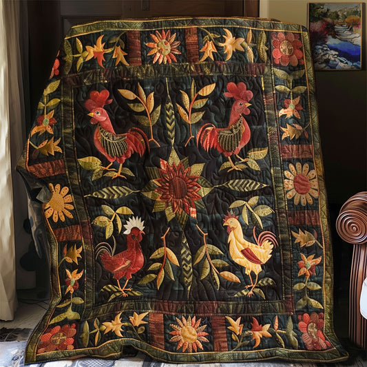 Countryside Roosters SR2208013CL Quilt