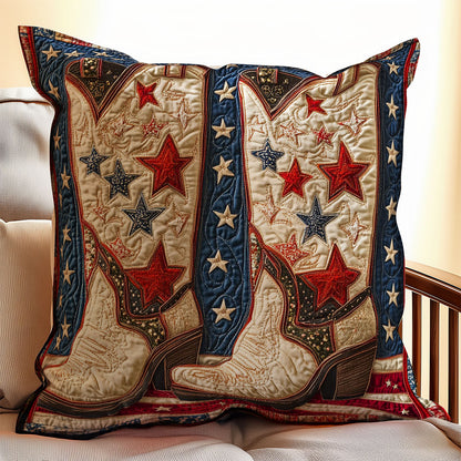 Cow Boots WM3107101CL Quilt Pillow Case