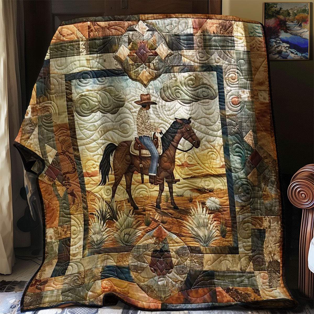 Cowboy Spirit WN2108013CL Quilt