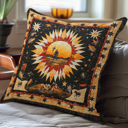 Cowboy Sun WN0108010CL Quilt Pillow Case