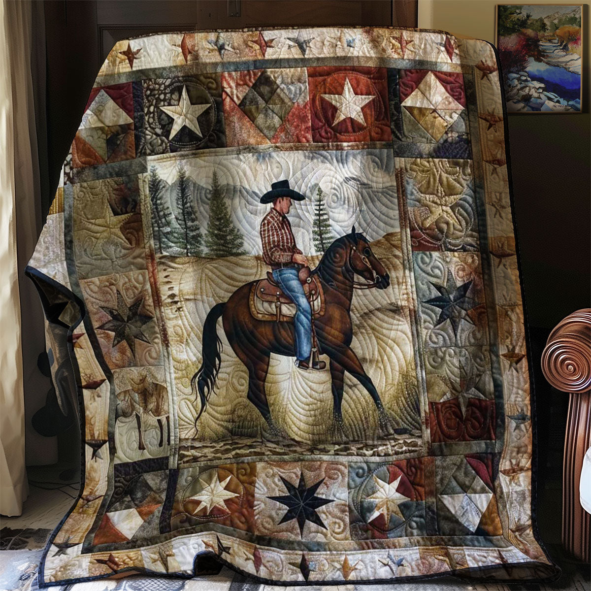 Cowboy Trail WN2108015CL Quilt