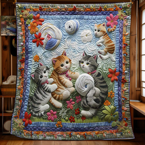 Cozy Cats WN0908141CL Quilt