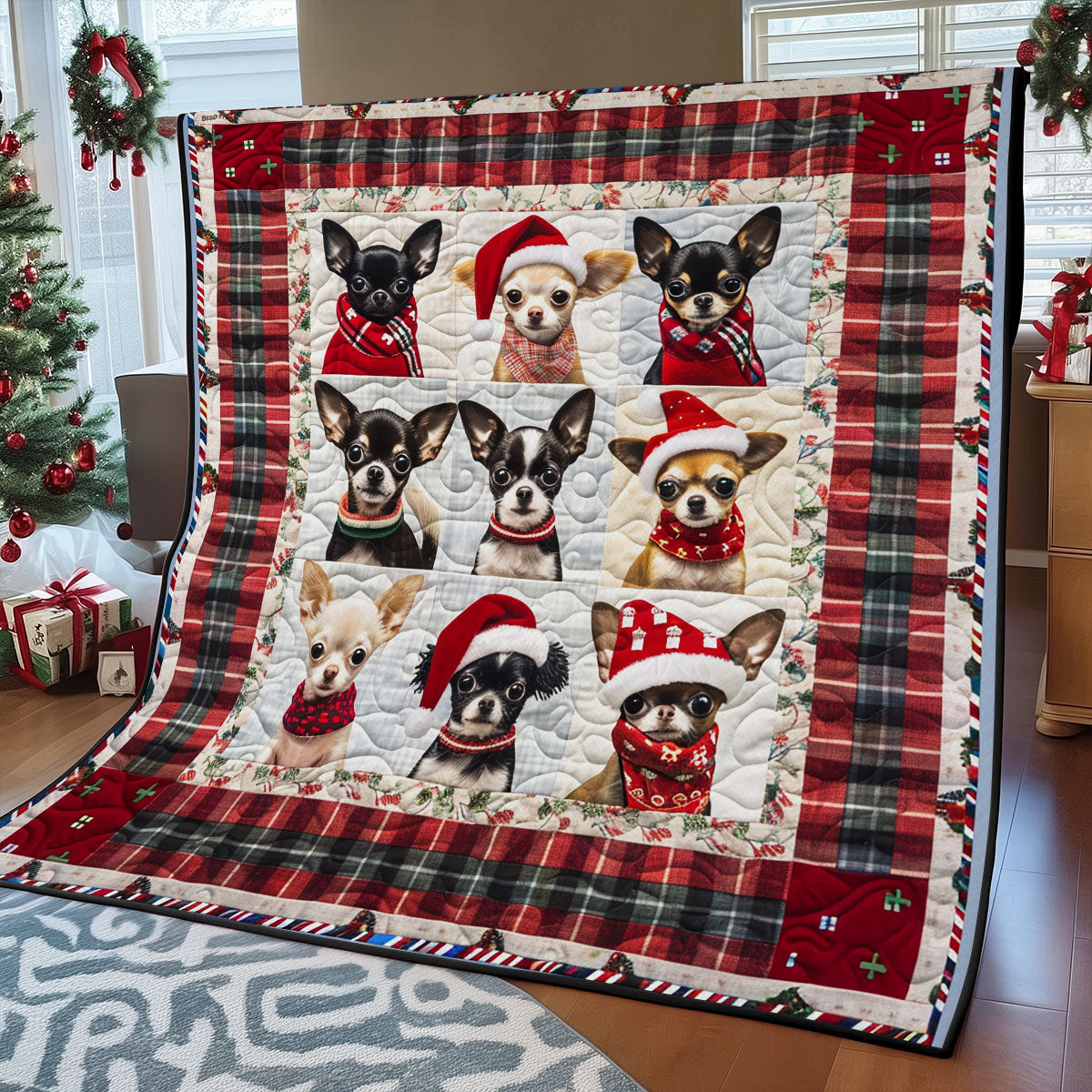 Cozy Chihuahua SR2208037CL Quilt