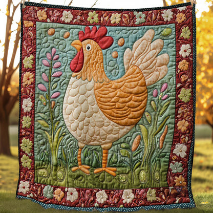 Cozy Cluck WN0208007CL Quilt