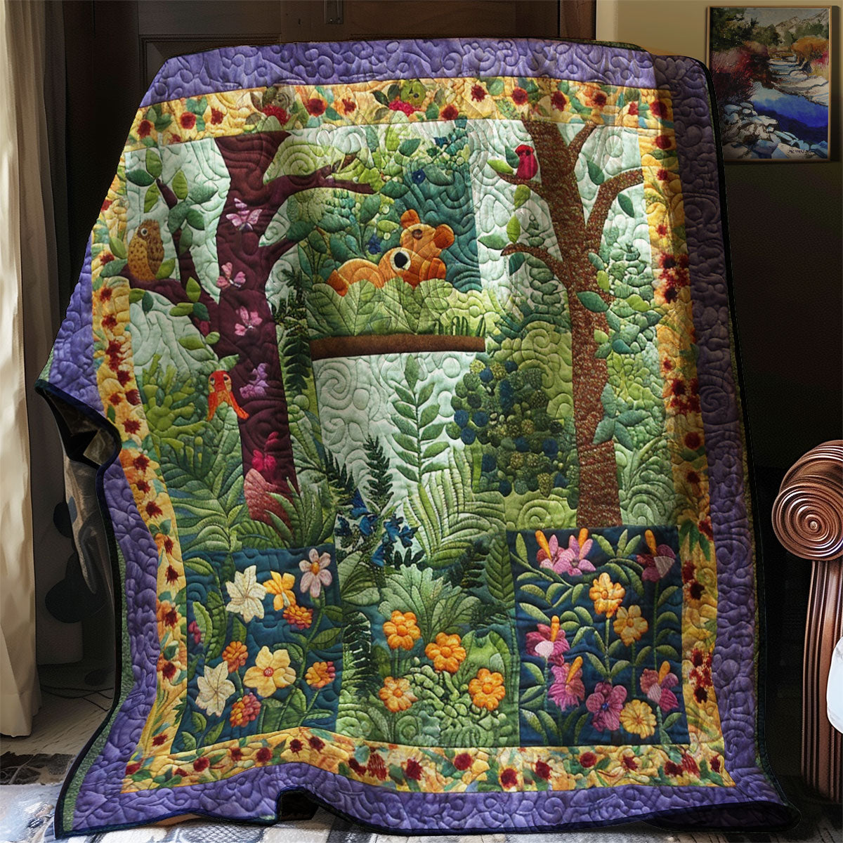 Cozy Garden WN2208101CL Quilt