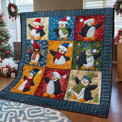 Cozy Penguins SR1908025CL Quilt