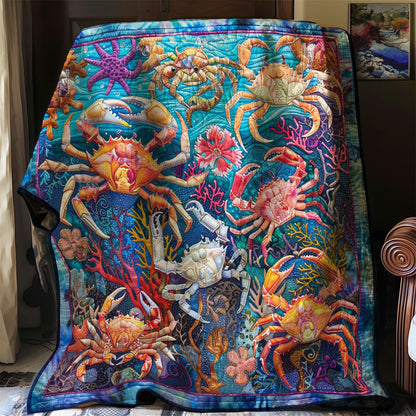 Crabs' Aquatic Amusement WN2708076CL Quilt