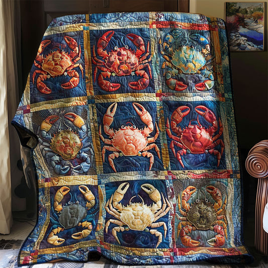 Crabs' Marine Marvels WN2708072CL Quilt