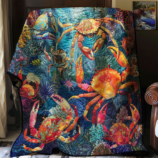 Crabs' Subaquatic Spectacle WN2708077CL Quilt