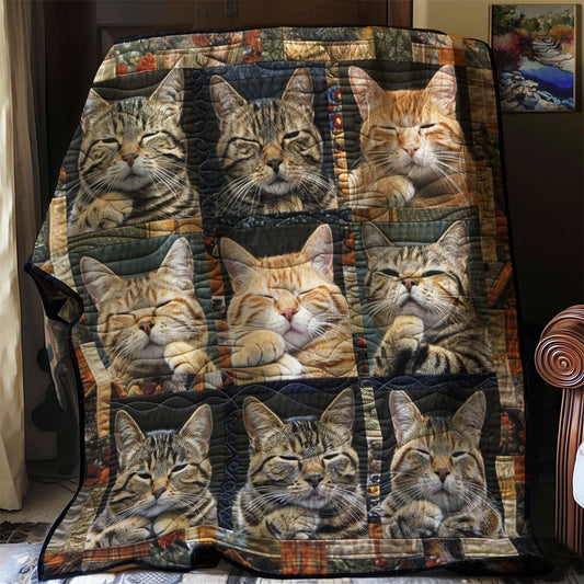 Crossed Paws Cats WN2208038CL Quilt