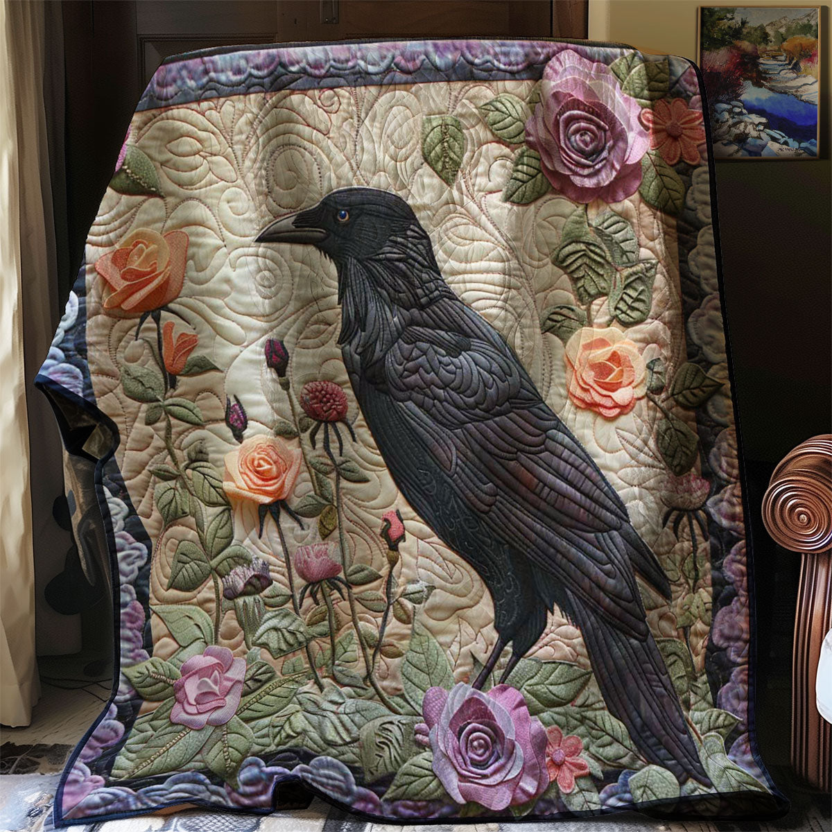 Crow Rose Delight WN2108151CL Quilt