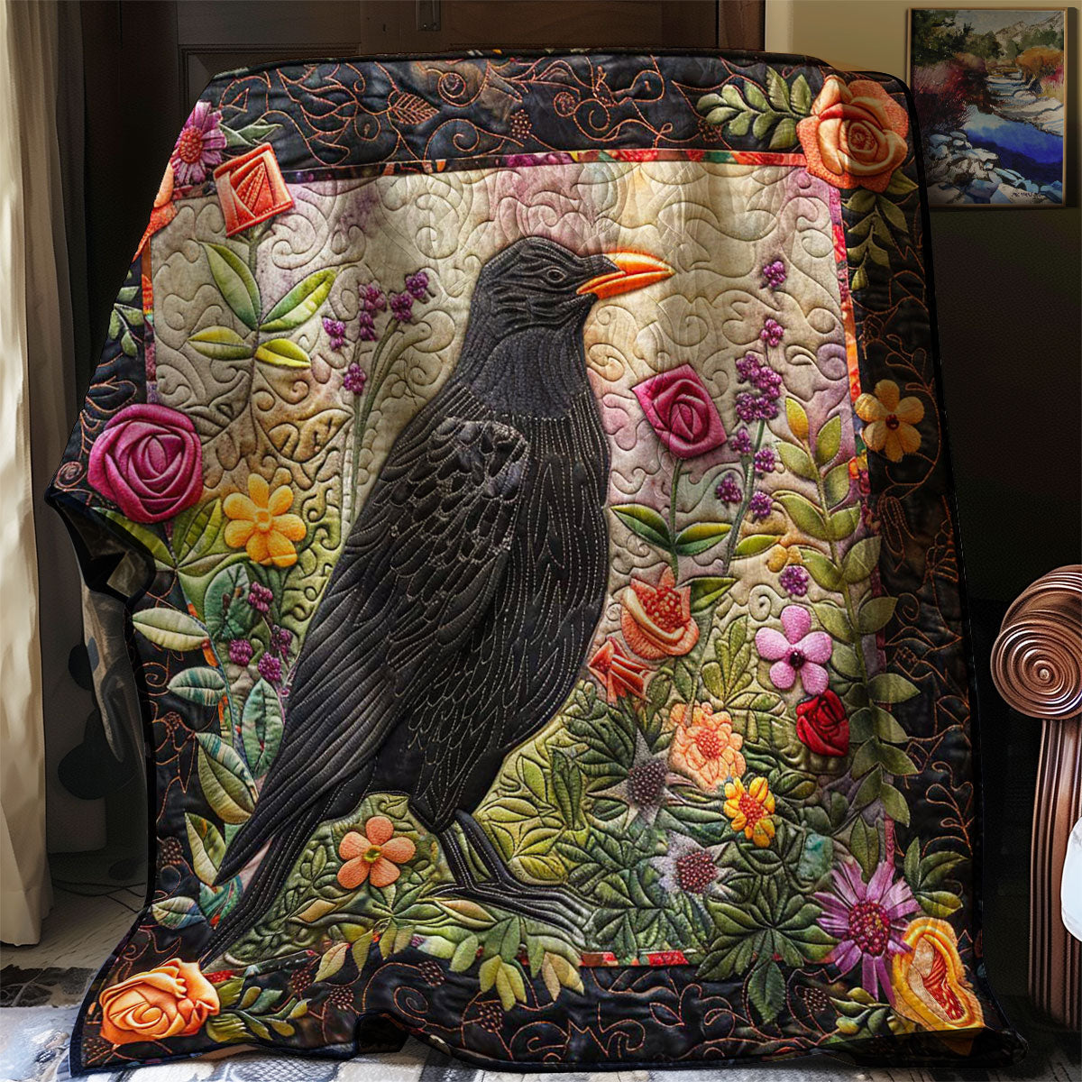 Crow Thorn Garden WN2108152CL Quilt