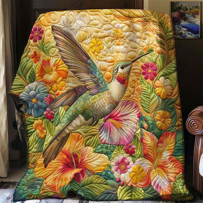 Crystal Hummingbird SR1908003CL Quilt