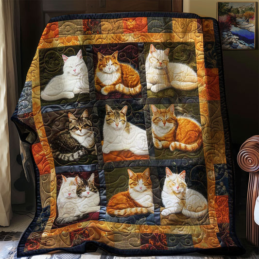 Cuddly Cats WN2108021CL Quilt