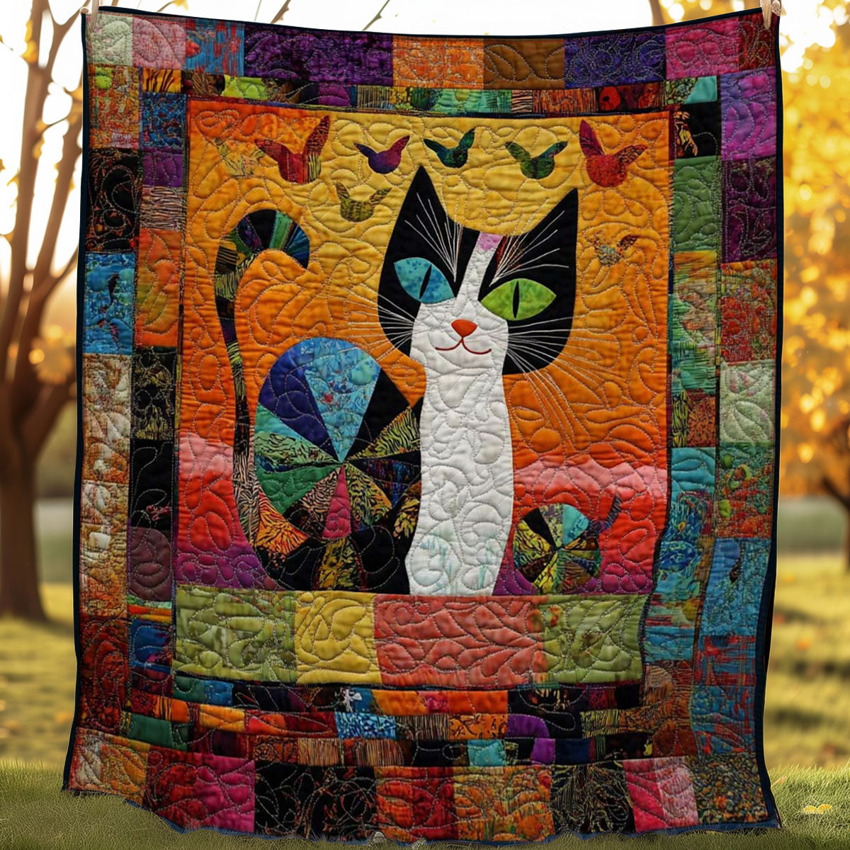 Cute Cat WN0608064CL Quilt