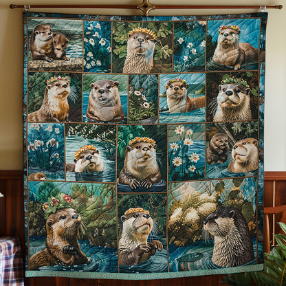 Cute Otter WN0909055CL Quilt