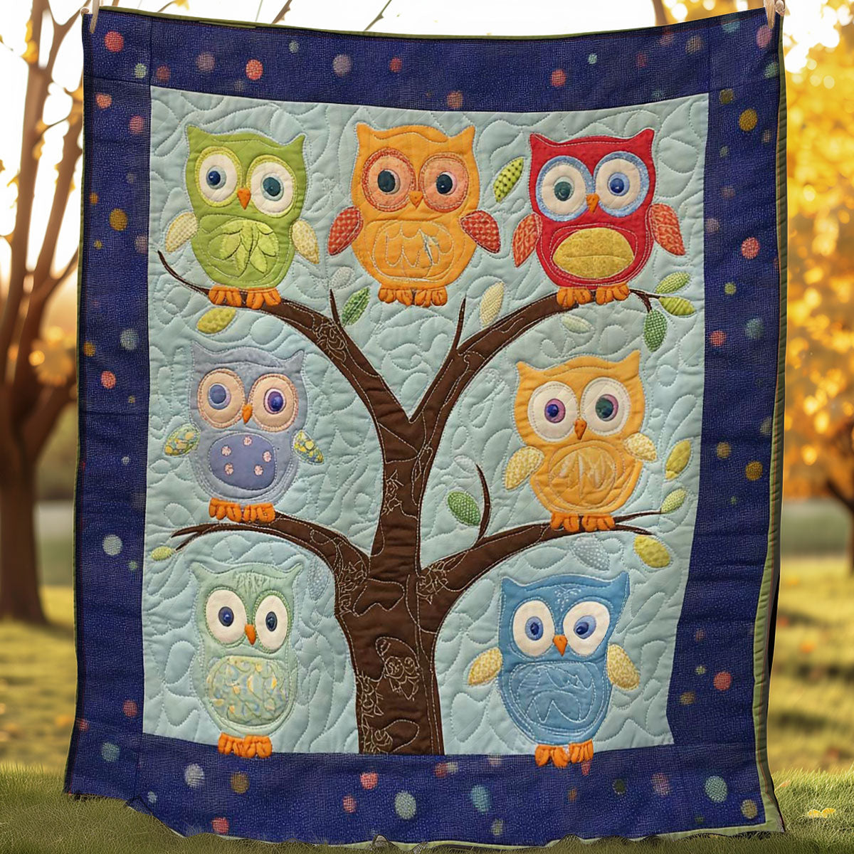 Cute Owl WN0308022CL Quilt