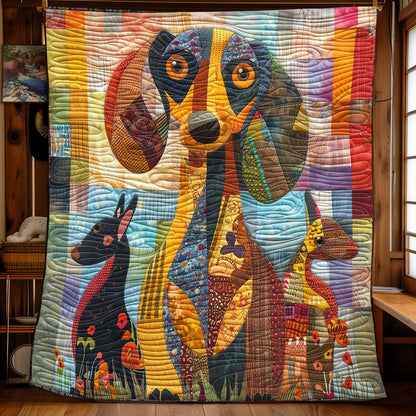 Dachshund Pals WN1508018CL Quilt